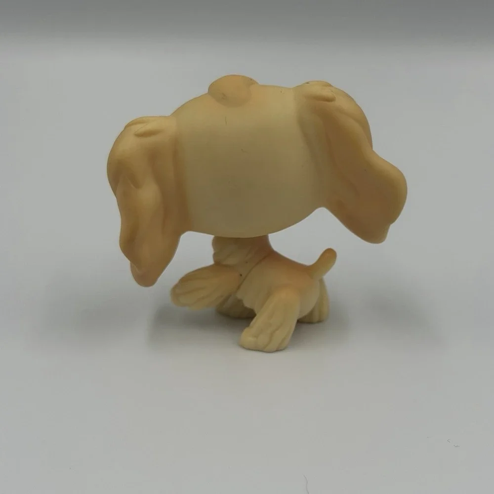 Littlest Pet Shop (LPS) #91 Cocker Spaniel‎ Dog with Blue Eyes